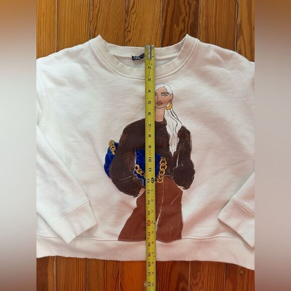 ZARA Fashion Sweatshirt - Picture 4 of 5